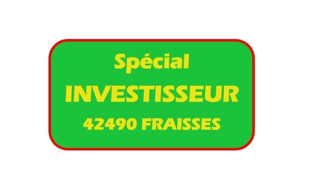  CHAUVET IMMOBILIER : Building | FRAISSES (42490) | 750 m2 | 290 000 € 